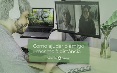 Como ajudar um amigo em luto, mesmo à distância