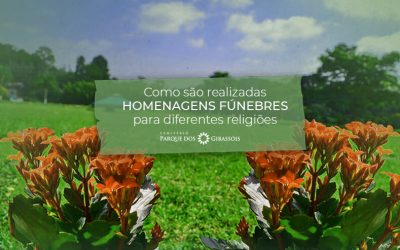 Como são realizadas homenagens fúnebres para diferentes religiões